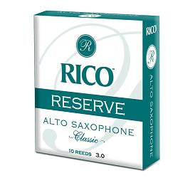 Rico Reserve 3.5 Strength Classic Reeds For Alto Sax (Pack De 10): Cañas Profesionales
