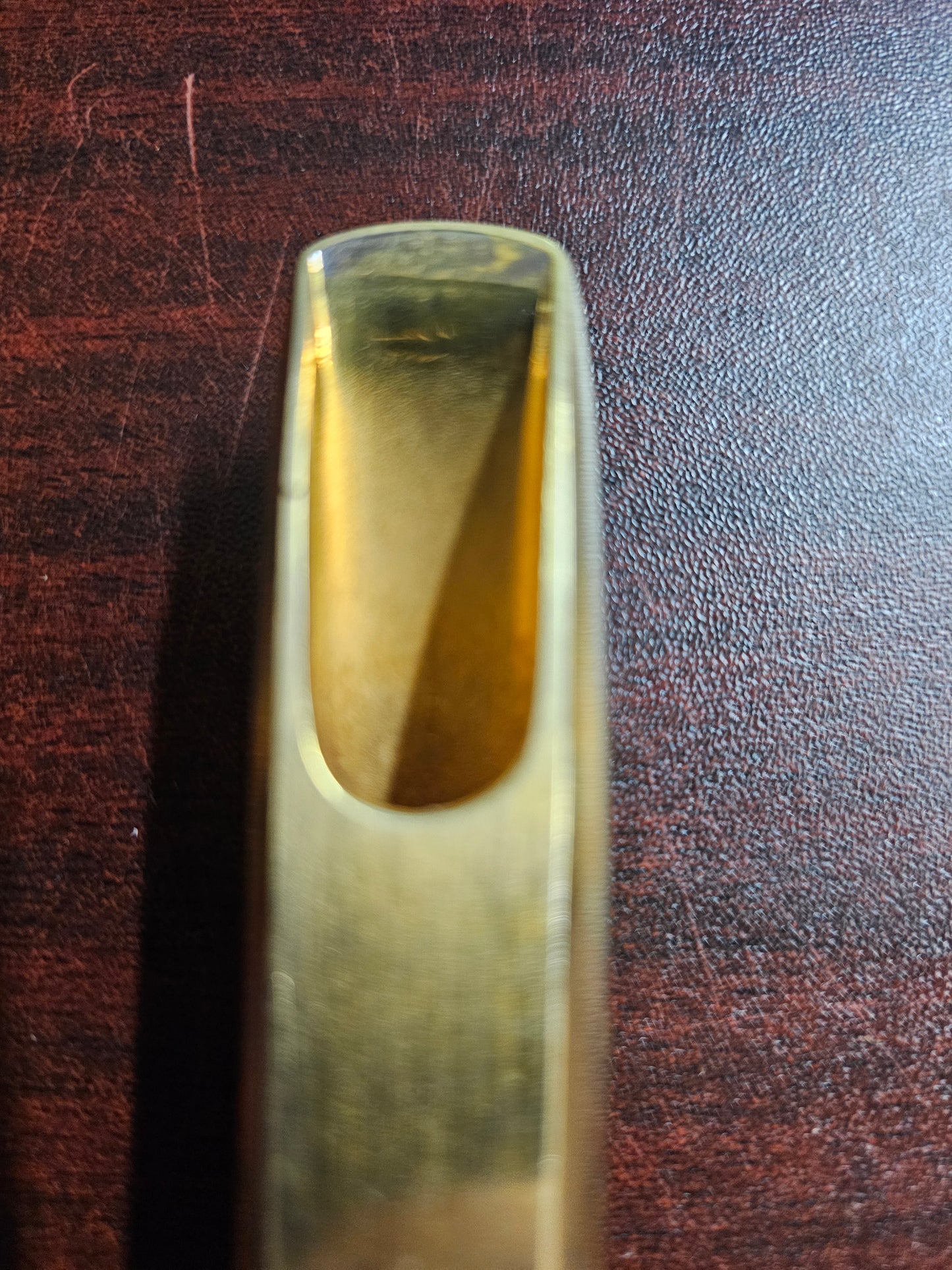 Otto Link Gold Plated Alto Sax Mouthpiece #9* - Old Inventory