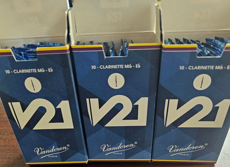 Vandoren V21 Eb Clarinet reeds 3 Box Bulk deal