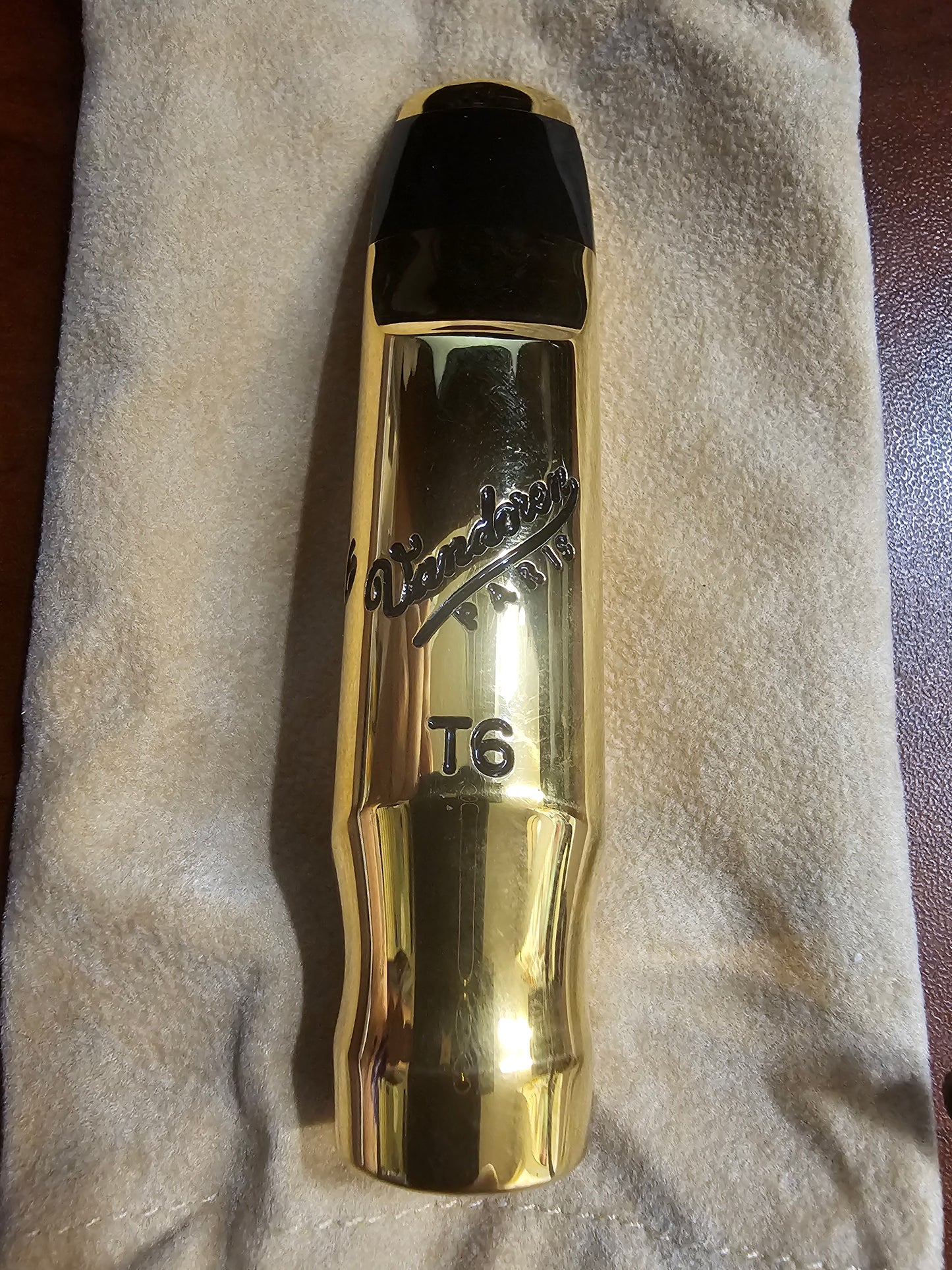 Vandoren V16 Metal Tenor Saxophone Mouthpiece T6 - Large Chamber B Stock