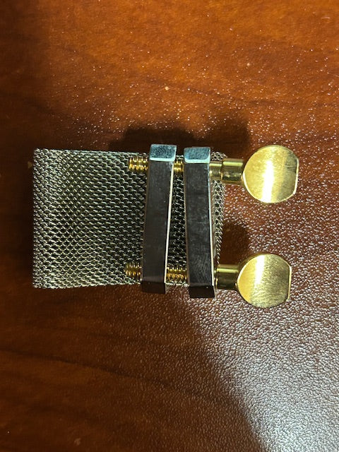 Oleg Bb Clarinet Silver Plated Ligature 01 Damaged Box B-Stock