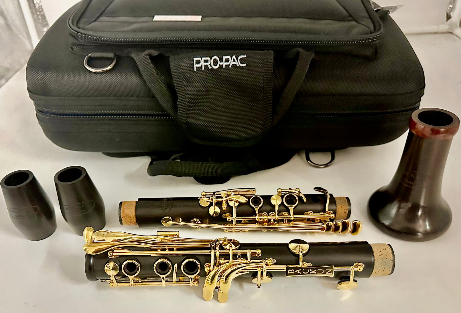 Original Backun BK1 Model Bb Clarinet Grenadilla with Gold Keys