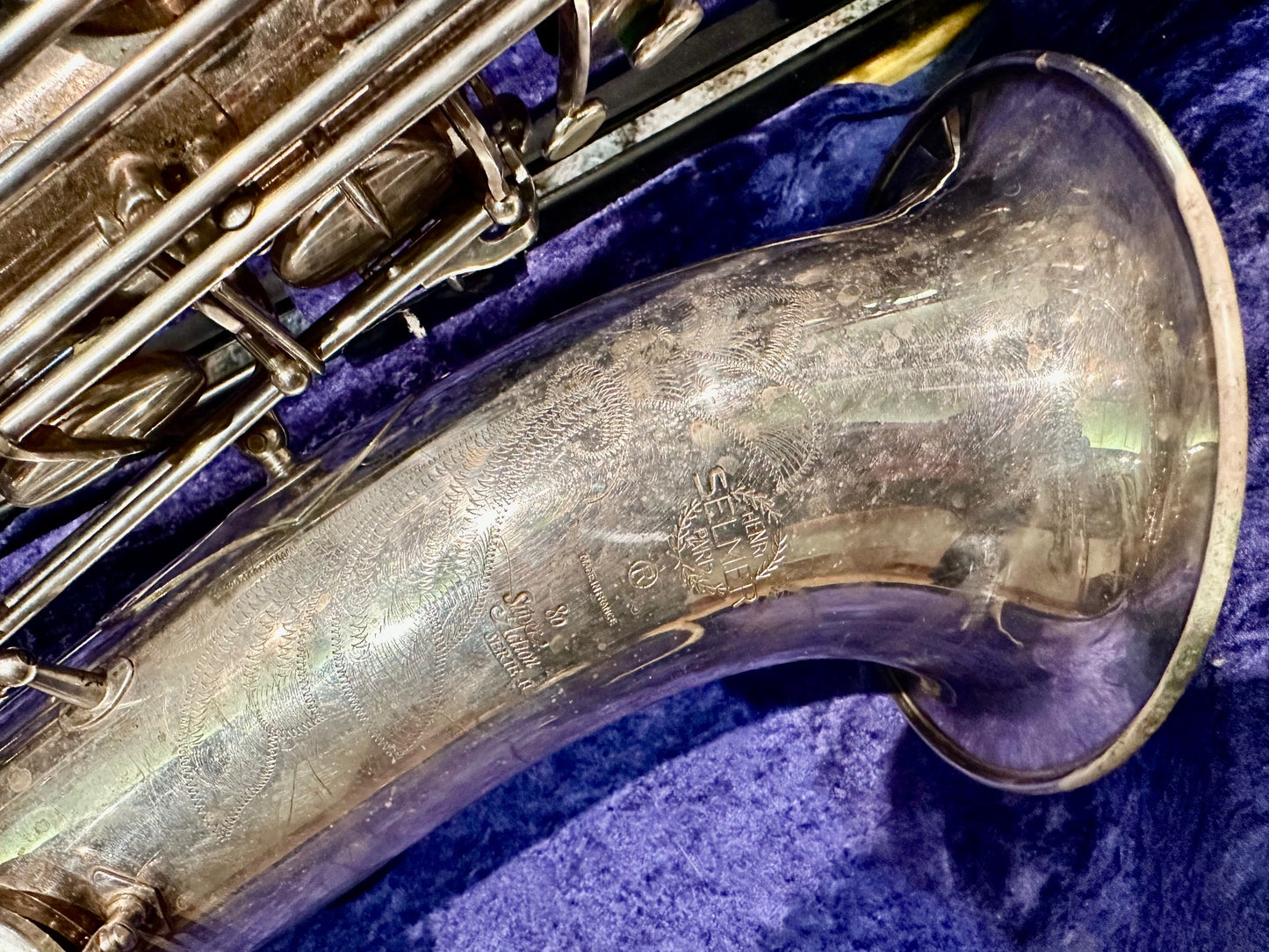 Used Selmer Super Action Series II Baritone Sax