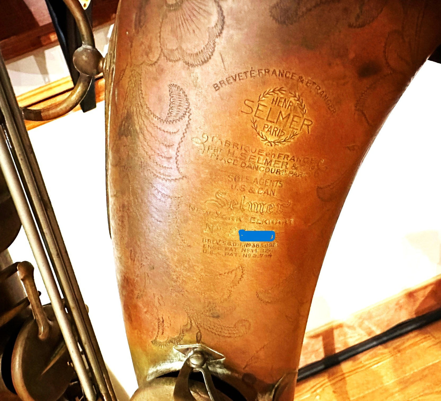 Used Selmer Balanced Action Baritone saxophone