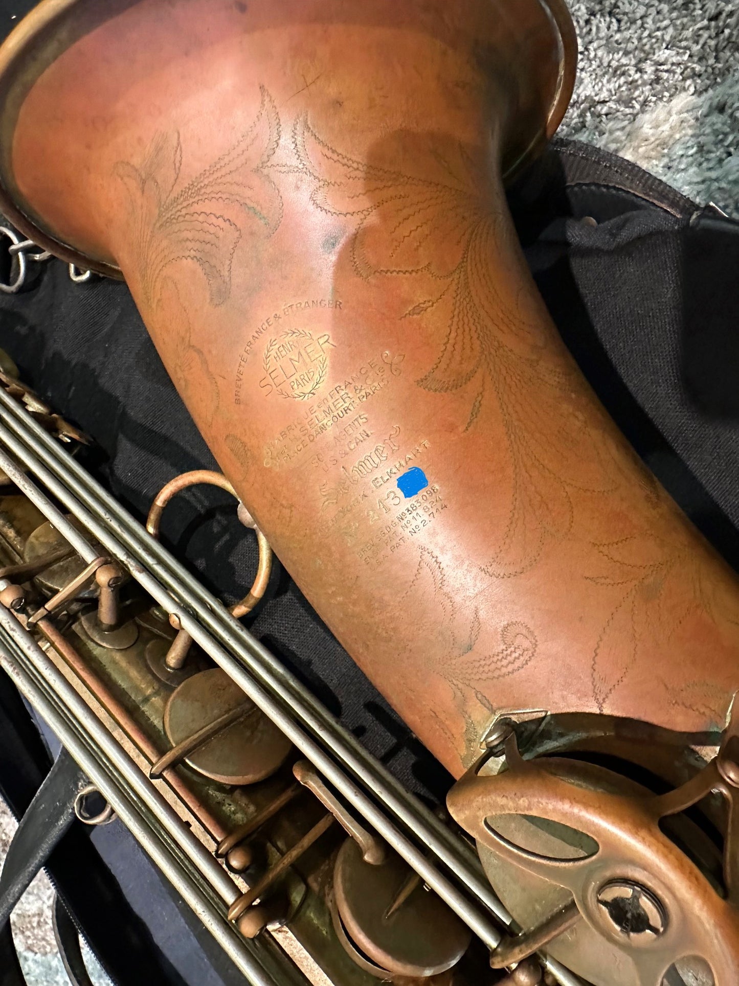 Used Selmer Balanced Action Baritone saxophone