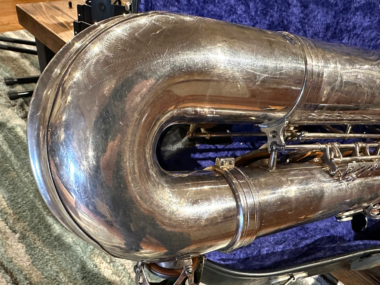 Used Selmer Super Action Series II Baritone Sax