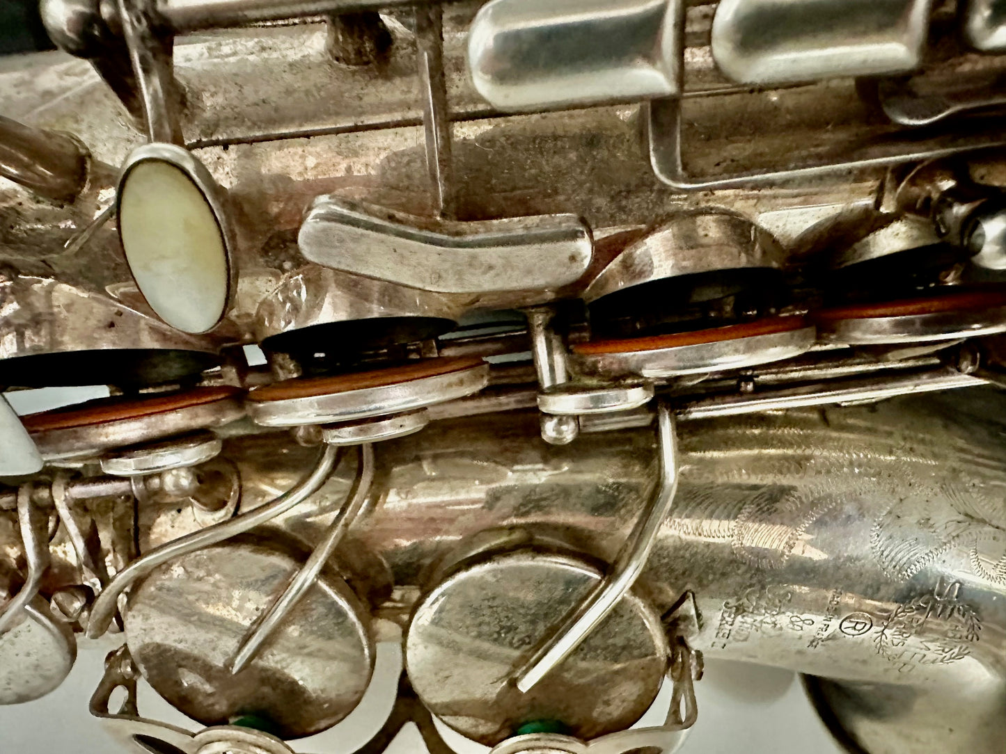 Used Selmer Paris Series II Alto Saxophone with Silver Plated Finish