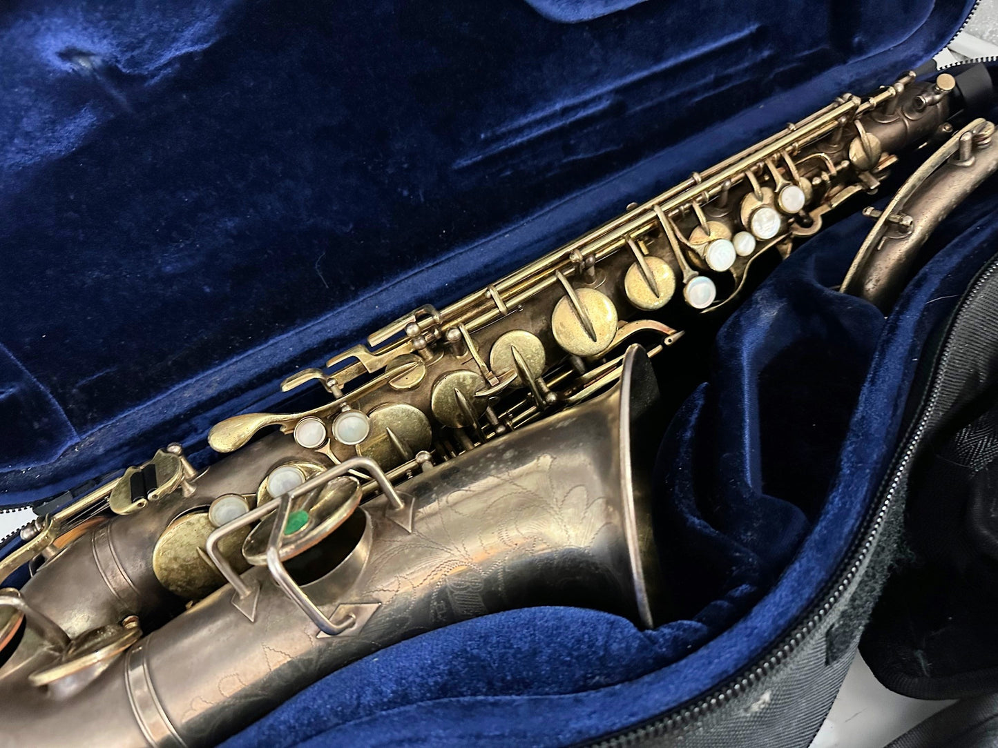 Used Buescher "True-Tone" Alto Saxophone Gold Plated
