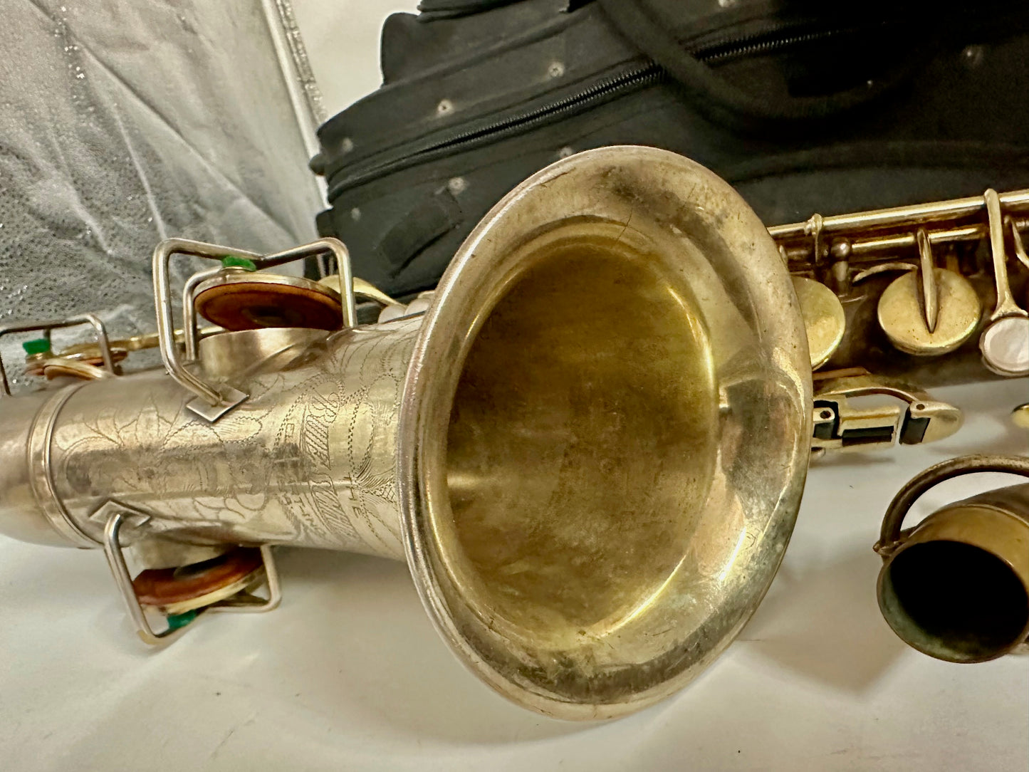 Used Buescher "True-Tone" Alto Saxophone Gold Plated