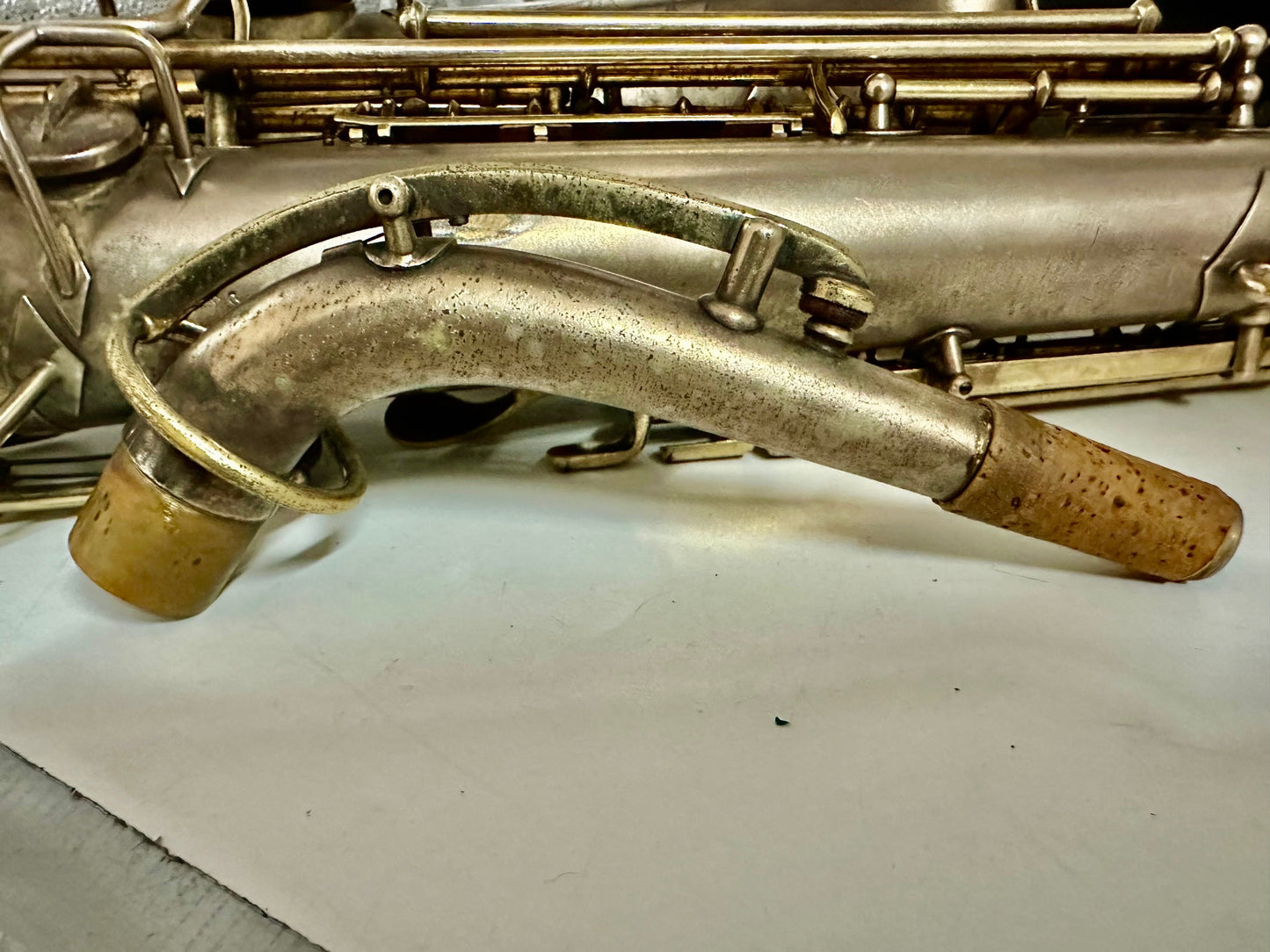 Used Buescher "True-Tone" Alto Saxophone Gold Plated