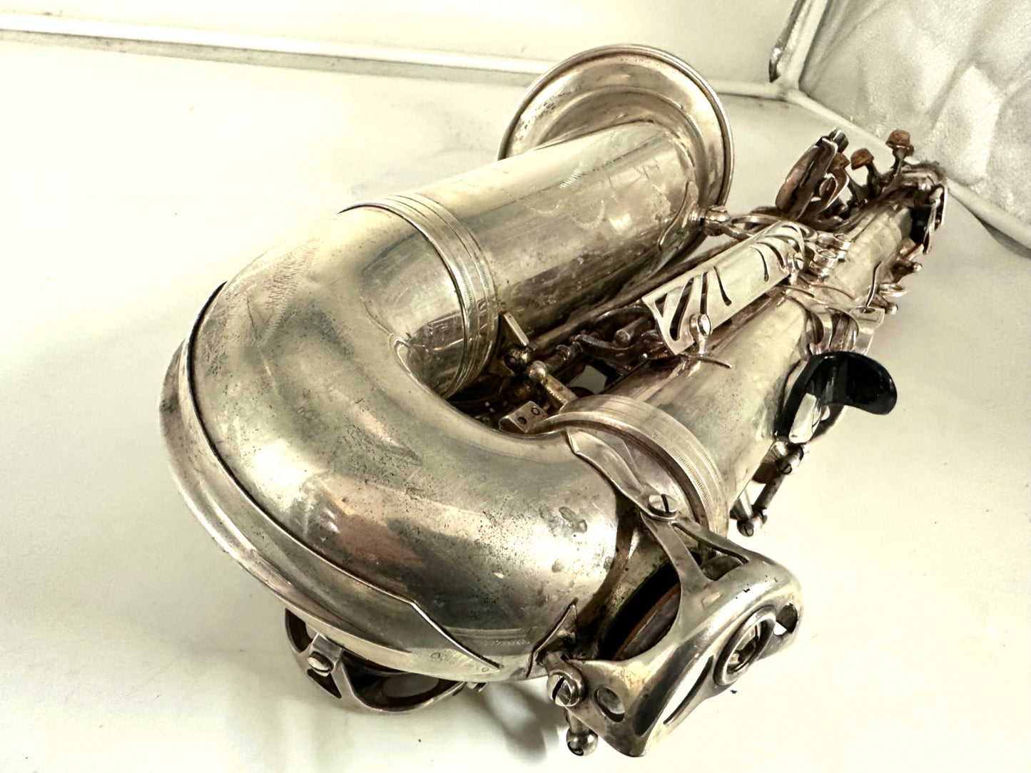 Used Selmer Paris Tenor Saxophone Series II Silver Plated Finish