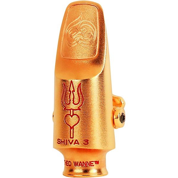 Theo Wanne Gold Plated SHIVA 3 Soprano Saxophone Mouthpiece - 7 (.065")