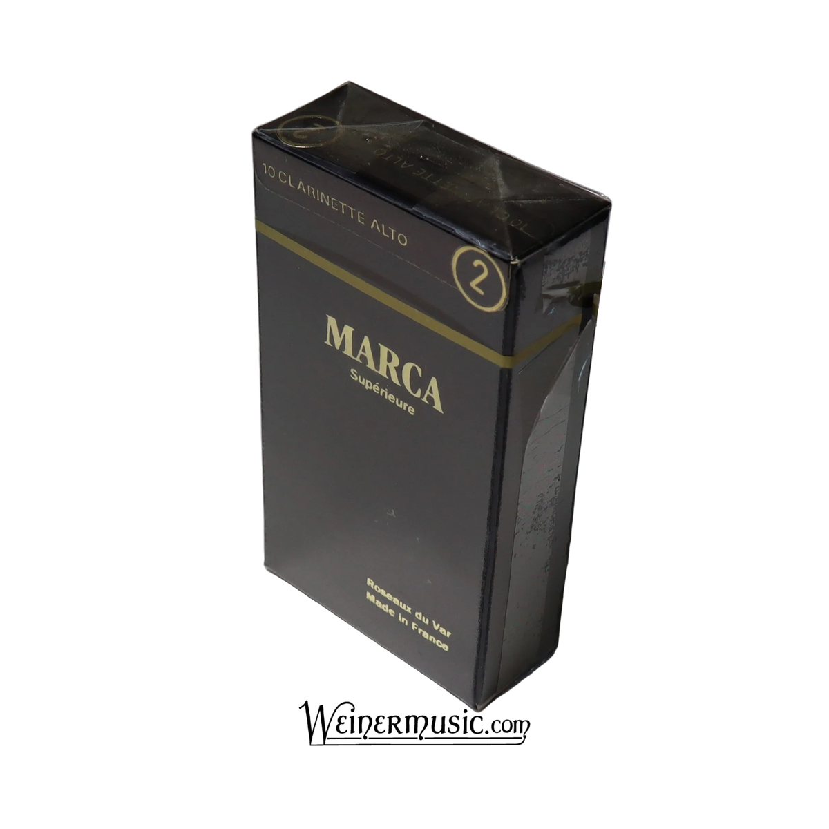 Marca Supérieure Alto Clarinet Reeds Strength 3.5 - 10 Per Box OLD STOCK