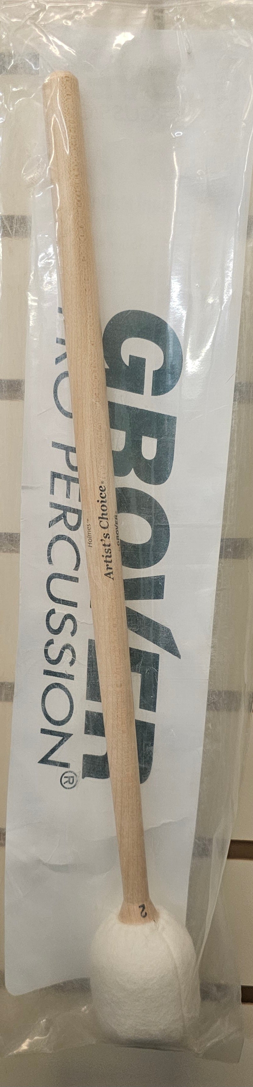 Grover Bass Drum Mallet - Maple Series - BDM2 - Staccato