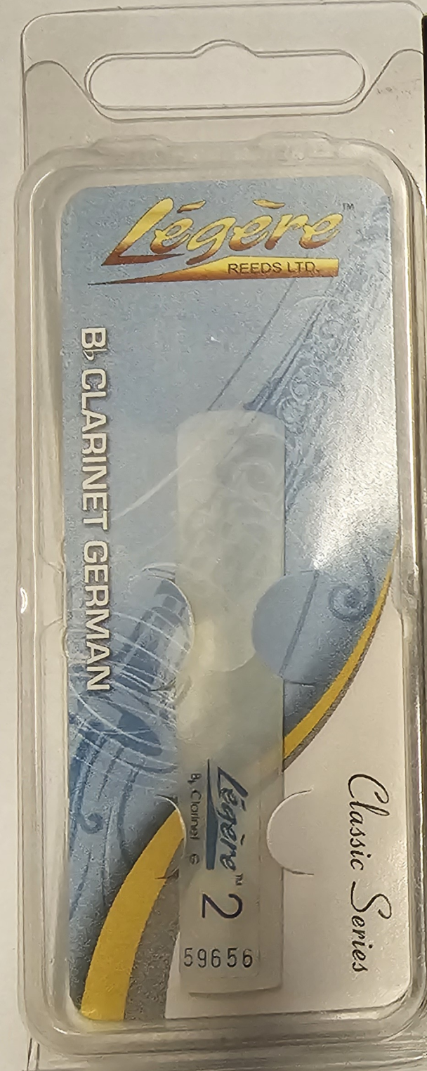 Legere Classic German Clarinet Reeds - Original Packaging