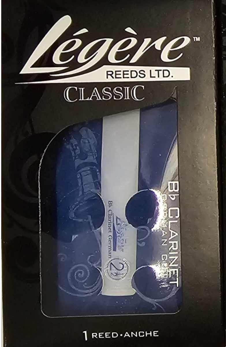 Legere Classic German Clarinet Reeds - Original Packaging
