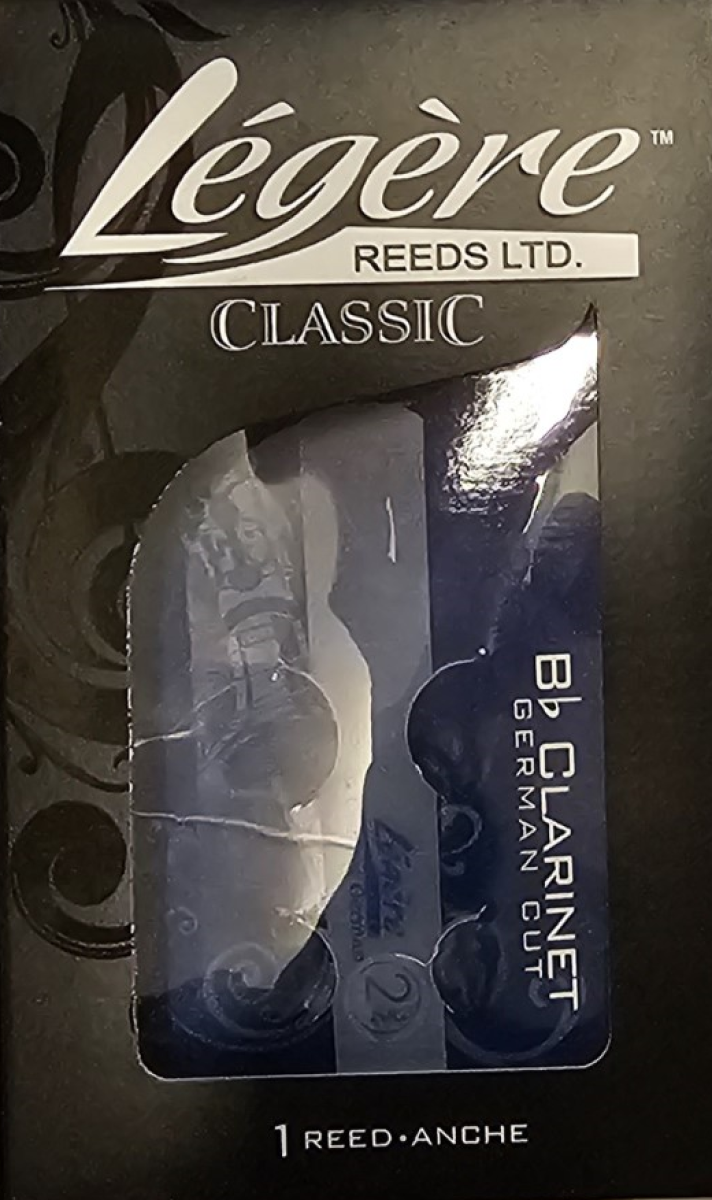 Legere Classic German Clarinet Reeds - Original Packaging