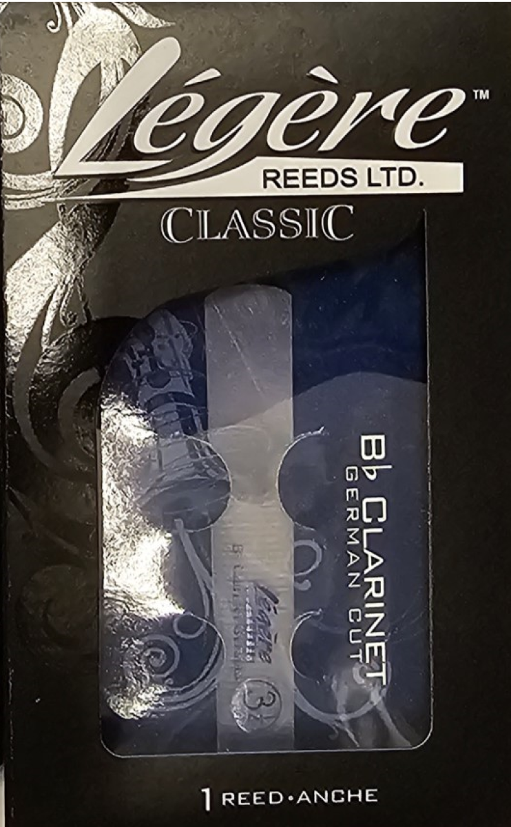 Legere Classic German Clarinet Reeds - Original Packaging