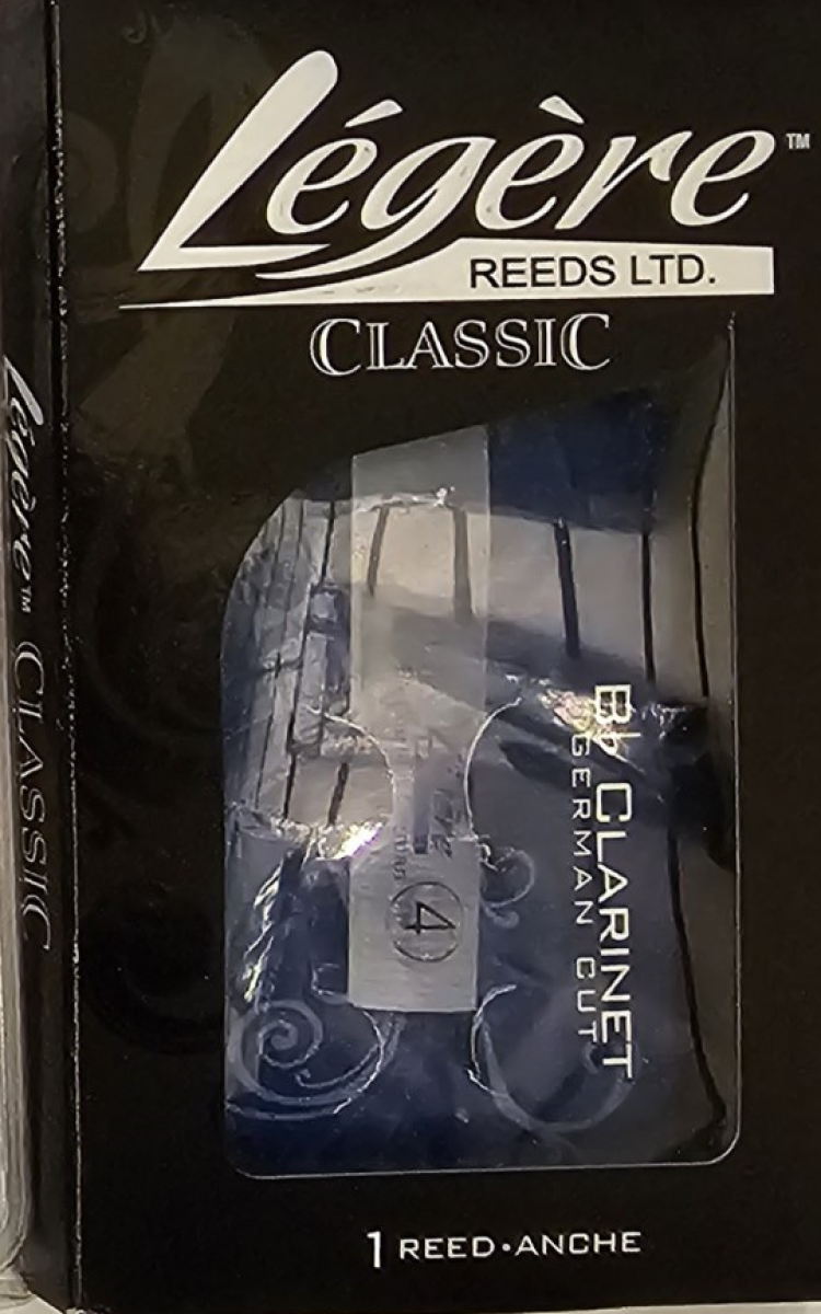 Legere Classic German Clarinet Reeds - Original Packaging