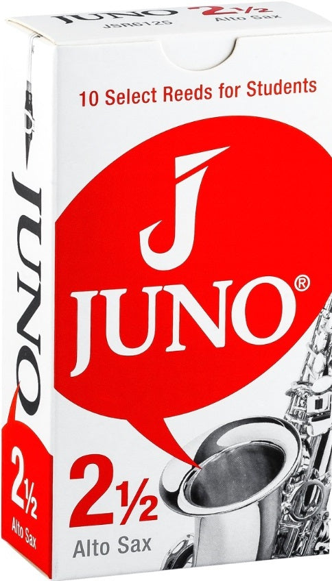 Vandoren Juno Alto Saxophone Reeds - 10 per Box