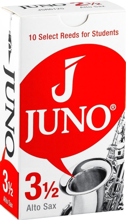 Vandoren Juno Alto Saxophone Reeds - 10 per Box