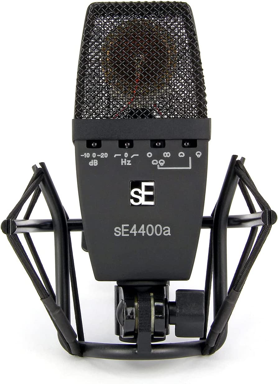 sE Electronics - SE4400a Multi Pattern Large Diaphragm Vintage Microphone with Shockmount and Case