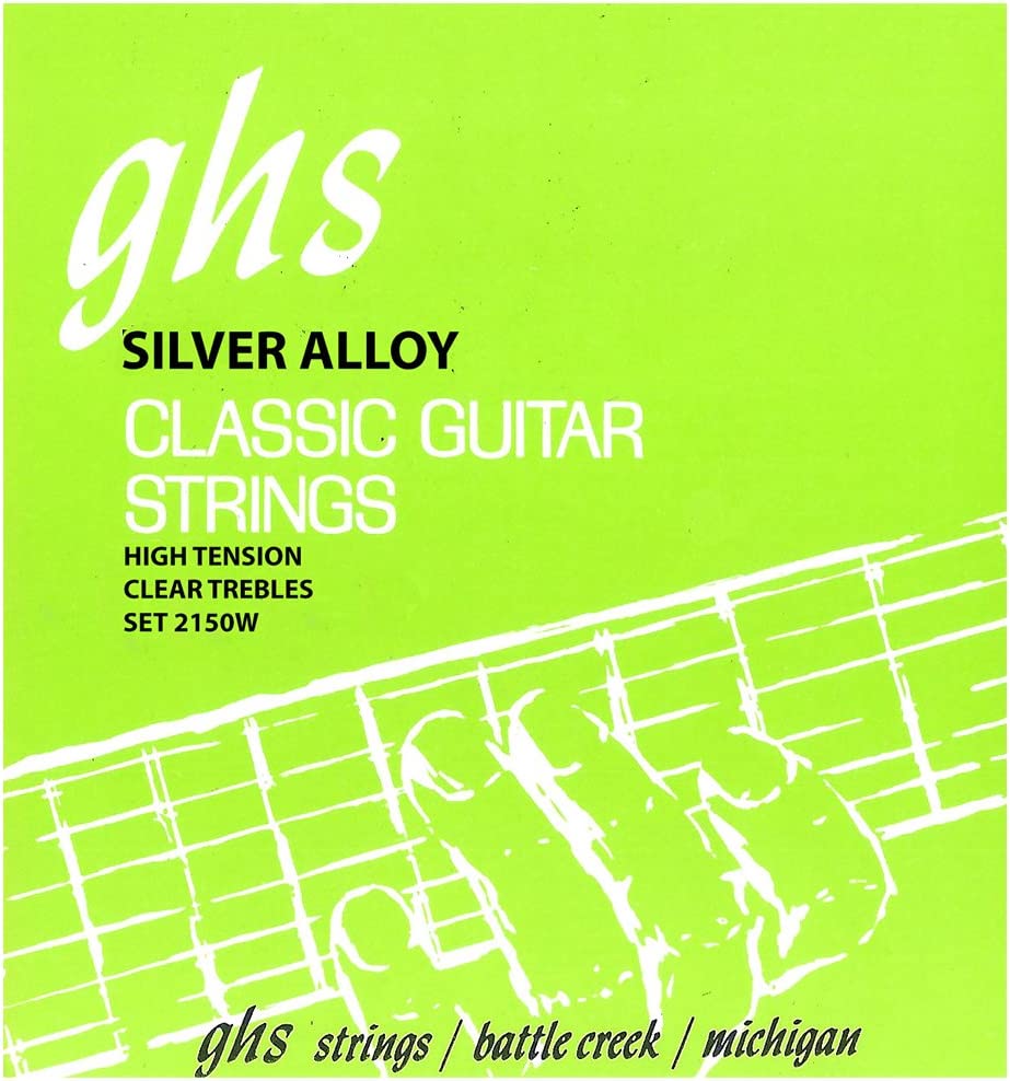 GHS Clear Tynex Trebles - Tie End - Classical Guitar Strings