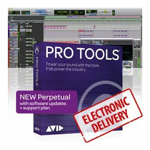Avid Protools Perpetual W/ 1-YEAR UPDATE/SUPPORT (NO ILOK)
