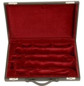 Buffet French Pochette Leather Double Clarinet Case - BC722BL