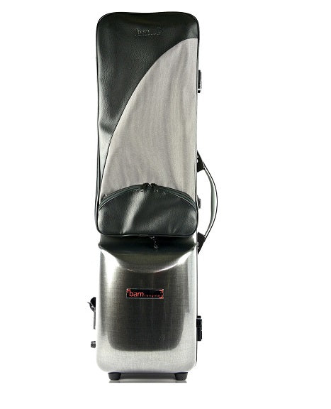Bam Hightech Low C Bass Clarinet Case with Classic Bb & A Double Case - 3126XL
