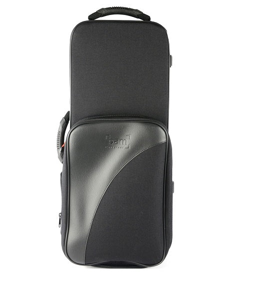 bass black leather backpack BAM Trekking Bass Clarinet Low Eb Case