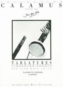 Fingering Chart for Clarinet - Jean Marc Volta