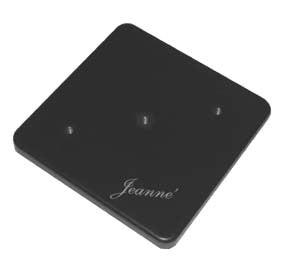 Jeanne Steel Base for Instrument Pegs - 5x5