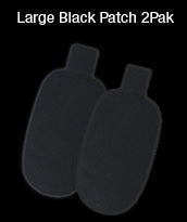 Jody Jazz Large Black Mouthpiece Patch - 2 Per Pack