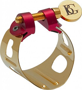 BG Duo Ligature Bb Clarinet & Alto Sax Hard Rubber Mouthpieces
