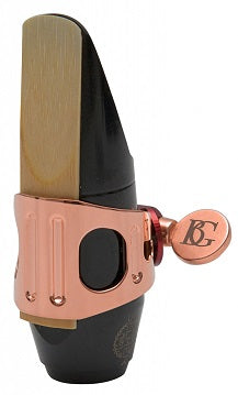 BG France Soprano Sax Ligature Duo Rose Gold -LDS9
