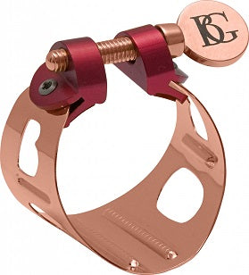 BG France Soprano Sax Ligature Duo Rose Gold -LDS9