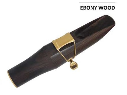 Brancher Baritone Sax Ebony Wood Mouthpiece with Gold Plated Ligature
