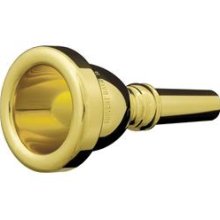 Bach Classic Series Gold PLated Tuba/Souasaphone Mouthpieces - 335GP