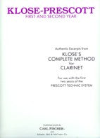 Authentic Excerpts From Klose's Complete Method For Clarinet by Hyacinthe E. Klose - O2575