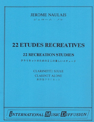 22 Etudes Recreatives - Jerome Naulais