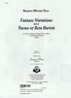 Fantasy variations on theme of Bartok/Sax part--SPT2134