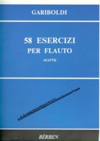 GARIBOLDI 58 EXERCIZI FOR FLUTE - 52400326