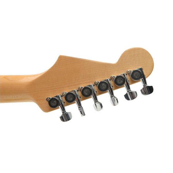 D'addario Planet Waves - Auto-Trim Guitar Tuning Machines - 6 In-Line - Black