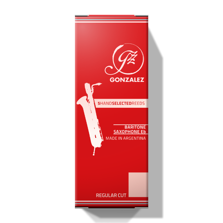 Gonzalez Regular Cut (RC) Baritone Sax Reeds - 5 Per Box – Weinermusic