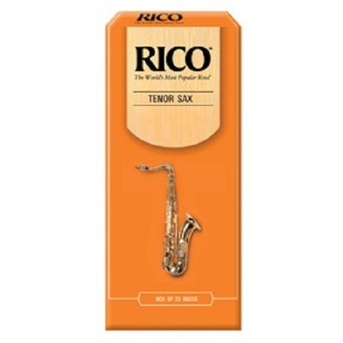 Rico by D'addario Tenor Saxophone Reeds Unfiled - 25 Per Box