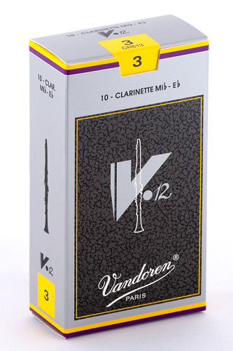 Vandoren Eb Clarinet V12 Reeds -10 Per Box
