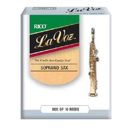 La Voz Soprano Saxophone Reeds -10 Per Box