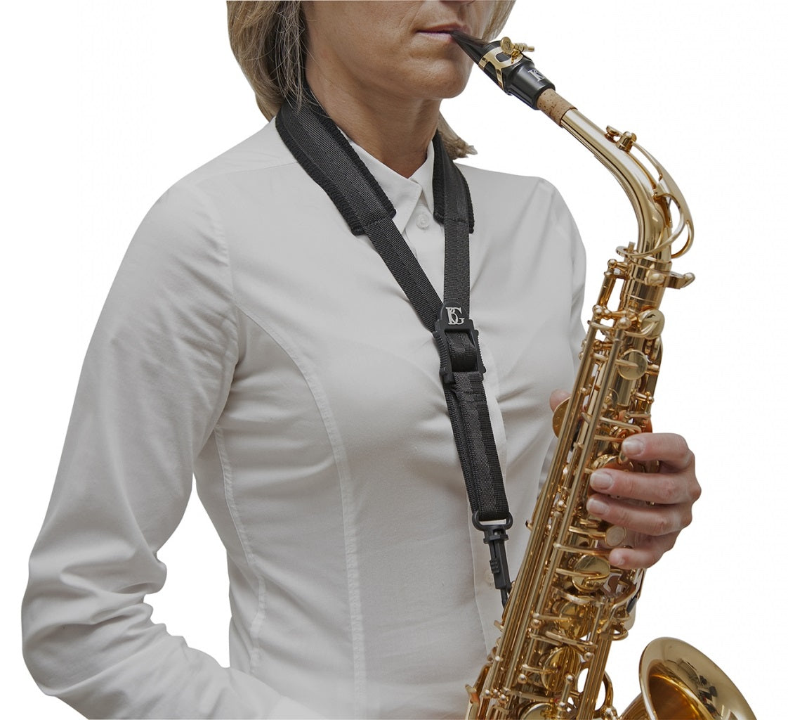 BG France Comfort Neck Strap with Snap Hook Alto & Tenor - S10SH