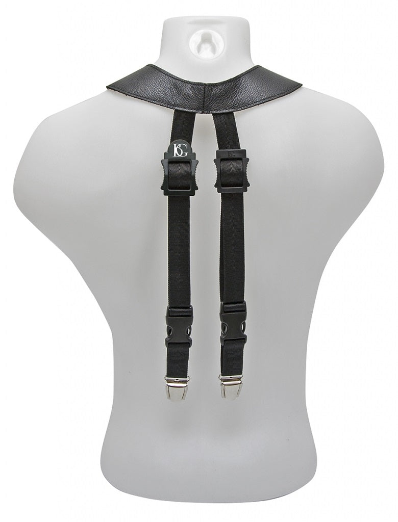 BG France Small Yoke Brace Strap for Alto/Tenor Sax w/ Plastic Snap Hook - S52SH
